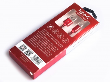 USB дата-кабель LDINIO LS60 Type C Red